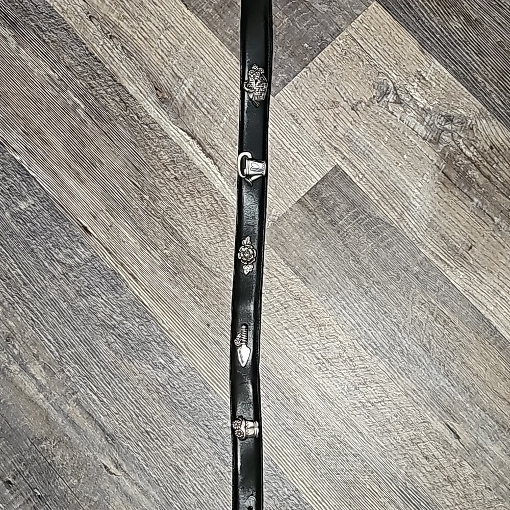 Brighton Black Leather Belt - Picture 3 of 11